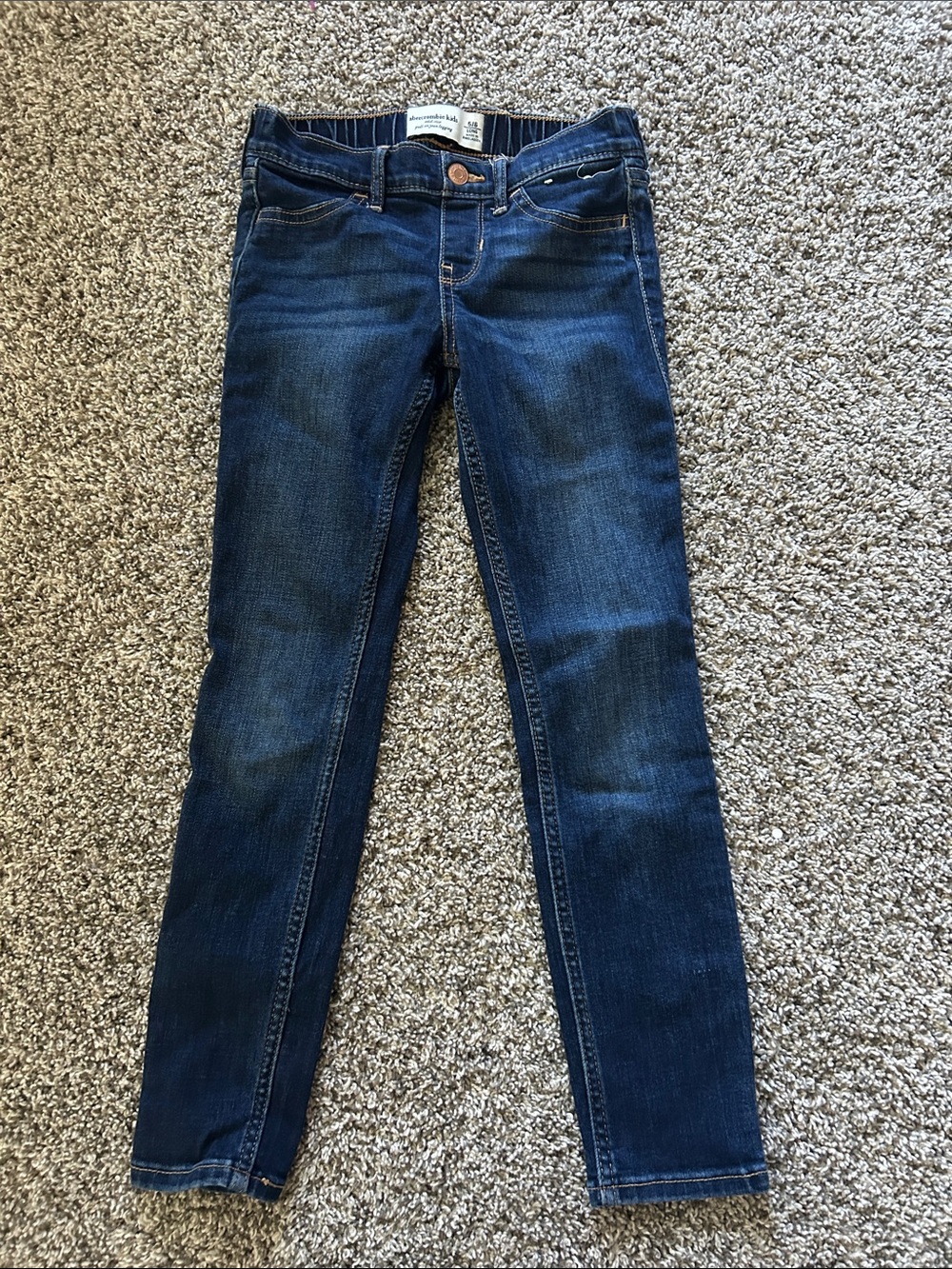 abercrombie kids Dark Blue Skinny Jeans